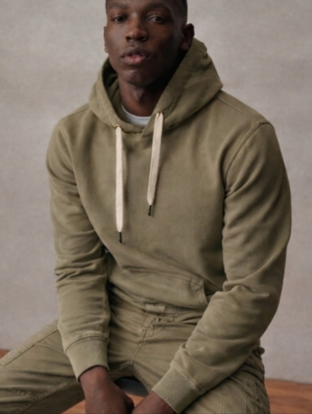 Buck Mason Brushed Loopback Hoodie